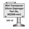 Silicon Diaphragm Wide Range Transducer, NW-16 flange [902068-MINI]