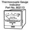 Thermocouple Gauge with 3 Position Switch 1 to 1000 mTorr [902113]
