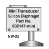 Silicon Diaphragm Wide Range Transducer, NW-25 flange [902147-MINI]