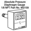 1 to 1500 Torr Gauge/Transmitter, Silicon Diaphragm & 1/8" NPT [902159]