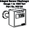 1 to 1500 Torr Silicon Diaphragm Integral Sensor, 1.33" Conflat™ [902164]