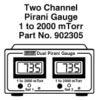 Dual Channel Gauge, 1 to 2000 mTorr Pirani Both Channels [902305]