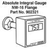 1 to 1500 Torr S.S. Diaphragm Integral Sensor, NW-16 Flange [902321]