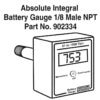 1 to 1500 Torr Gauge/Transmitter, S.S. Diaphragm & 1/8" NPT [902334]