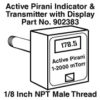 2000 mTorr Active Pirani Indicator/Transmitter with 1/8" NPT [902383]