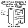 2000 mTorr Active Pirani Indicator/Transmitter with VCR-4 Female [902387]